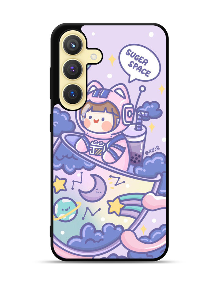 Cute Suger Space Samsung Galaxy S24 5G Case OV11216