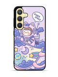 Cute Suger Space Samsung Galaxy S23 5G Case QC11216