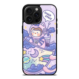 Cute Suger Space iPhone 16 Pro Case OV11216