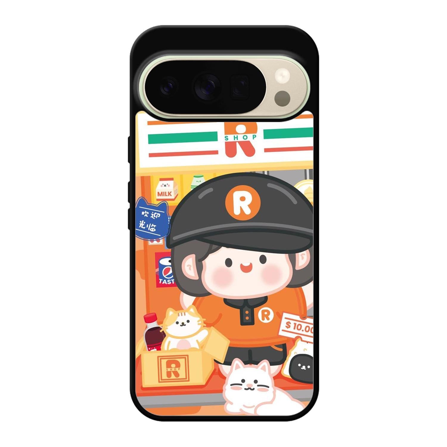 Cute Roro Jump market Shop Google Pixel 10 Pro Case QC11211