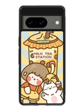 Cute Roro Jump Milk Tea Station Google Pixel 8A Case QC11212
