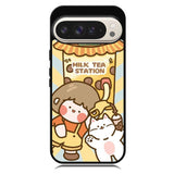 Cute Roro Jump Milk Tea Station Google Pixel 10 Pro XL Case OV11212
