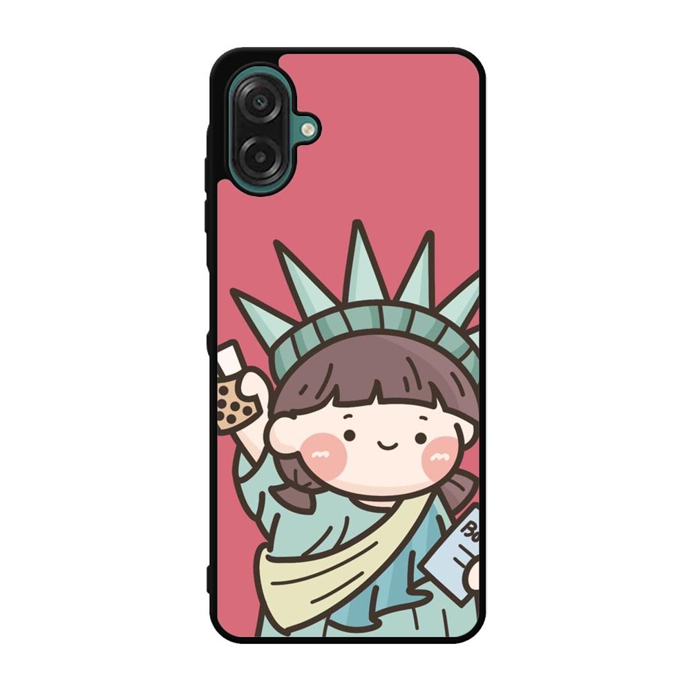 Cute Roro Jump and Liberty Samsung Galaxy A07 Case OV11209