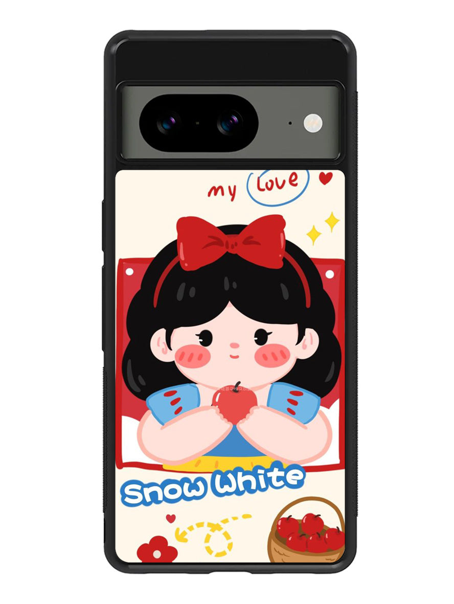 Cute Snow White Google Pixel 8 Case QC11214