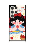 Cute Snow White Samsung Galaxy S24 Ultra 5G Case OV11214