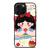 Cute Snow White iPhone 16 Pro Case OV11214