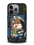 Cute Eat in The Night iPhone 14 Pro Case QC11202