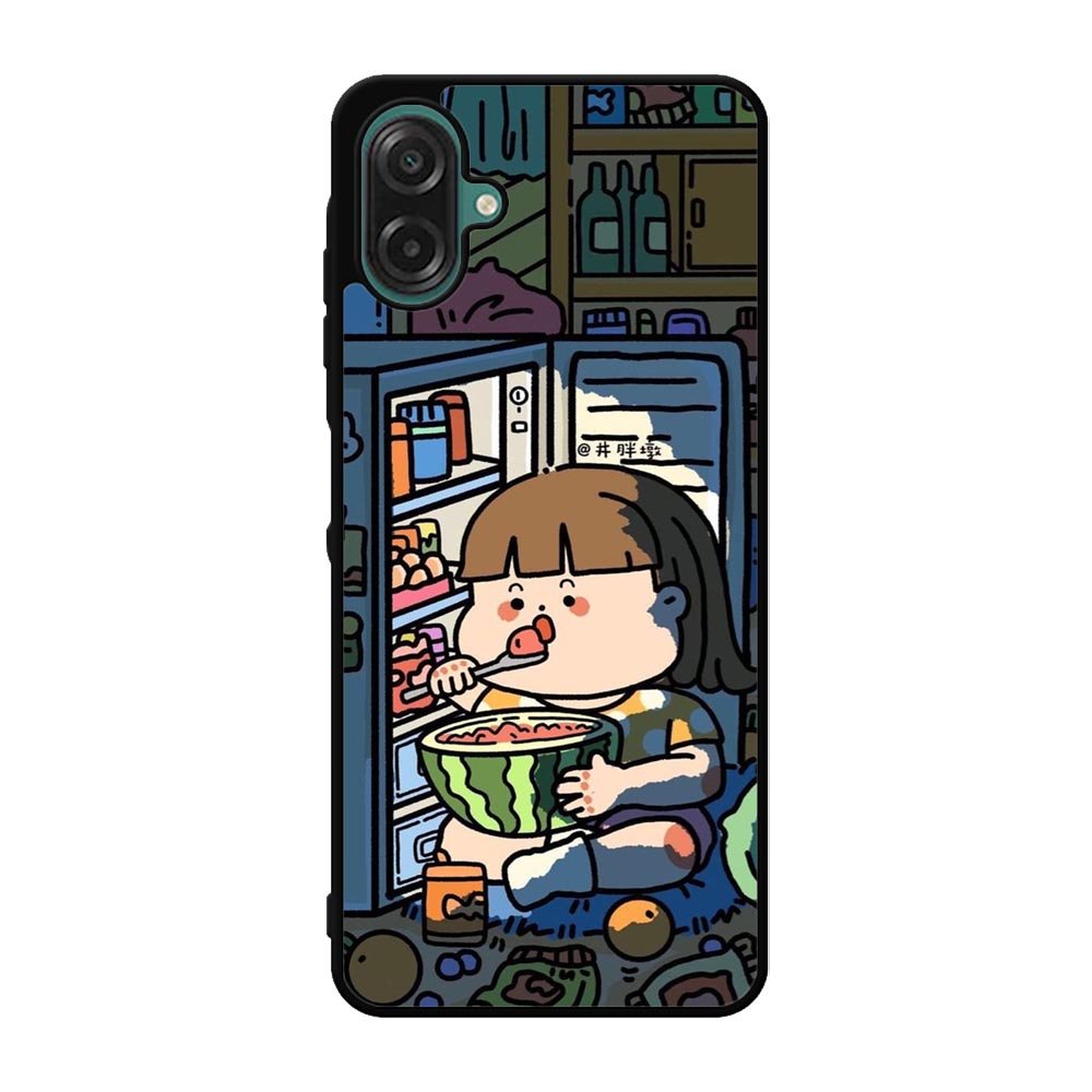 Cute Eat in The Night Samsung Galaxy A07 Case OV11202
