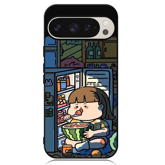 Cute Eat in The Night Google Pixel 9 | Pixel 9 Pro Case OV11202