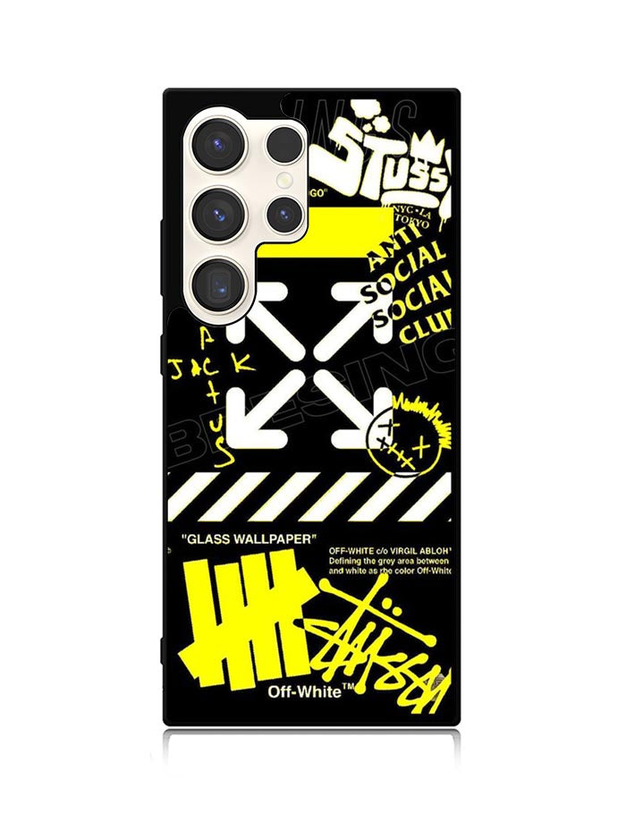 Hypebeast Yellow Black Samsung Galaxy S24 Ultra 5G Case OV11221