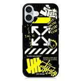 Hypebeast Yellow Black iPhone 16 Plus Case QC11221