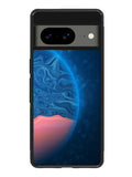 planet blue orange Google Pixel 8A Case QC11001