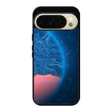 planet blue orange Google Pixel 10 Pro XL Case QC11001