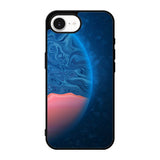 planet blue orange iPhone 17e Case OV11001