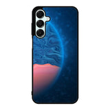 planet blue orange Samsung Galaxy A16 Case OV11001