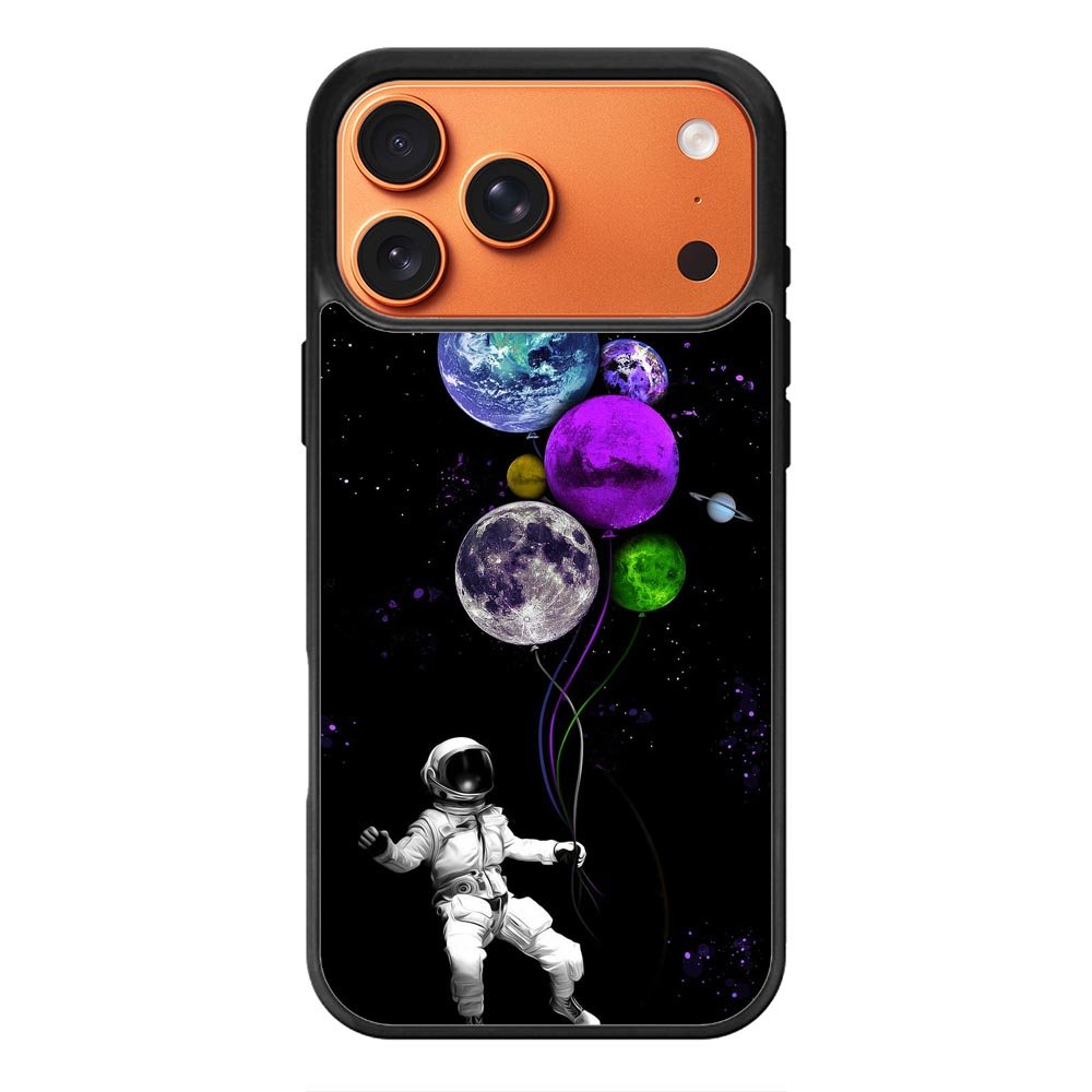 Galaxy Astronaut iPhone 17 Pro Max Case QC11091