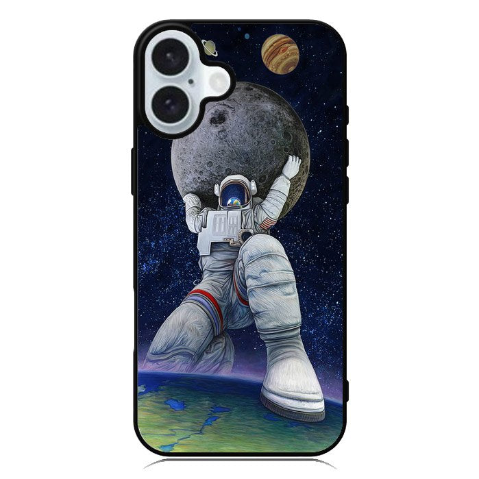 Astronaut Art iPhone 16 Plus Case QC11150