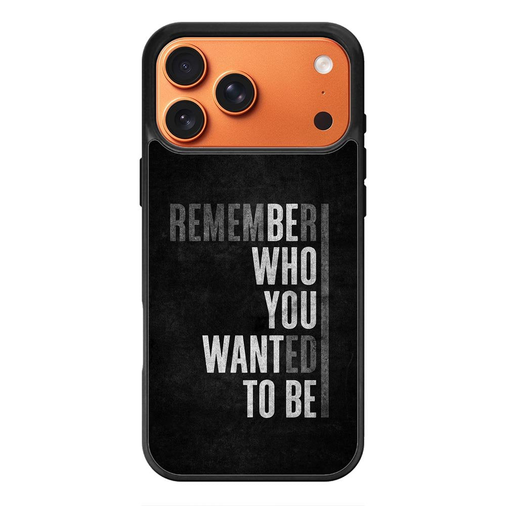 Motivational Quote iPhone 17 Pro Case QC10979