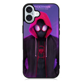 red spiderman iPhone 16 Plus Case QC11011