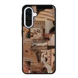Aesthetic Brown Samsung Galaxy A36 5G Case OV11233