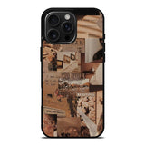 Aesthetic Brown iPhone 16 Pro Case OV11233
