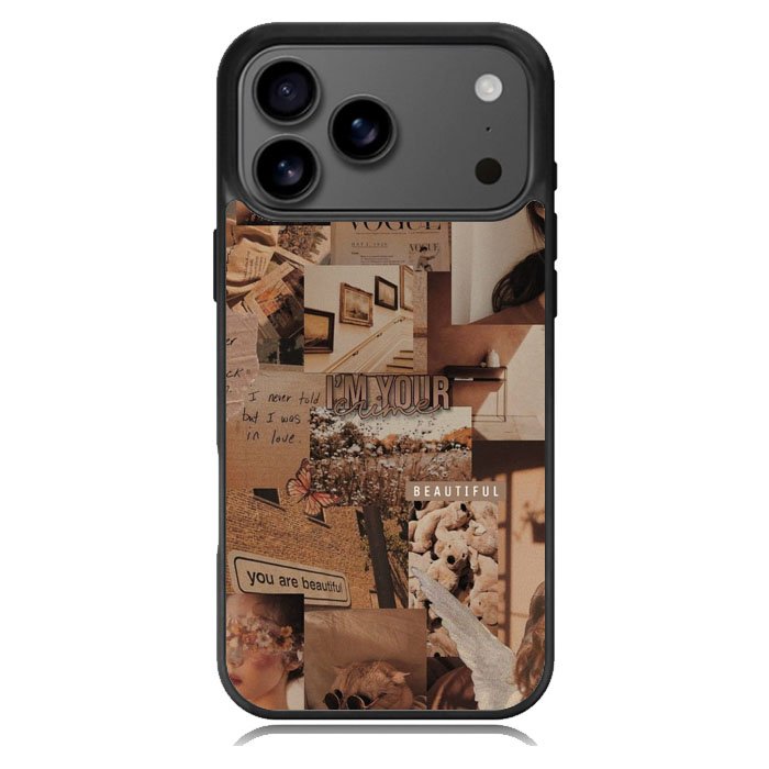 Aesthetic Brown Samsung Galaxy S26 Case OV11233