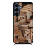 Aesthetic Brown Samsung Galaxy S25 FE Case OV11233
