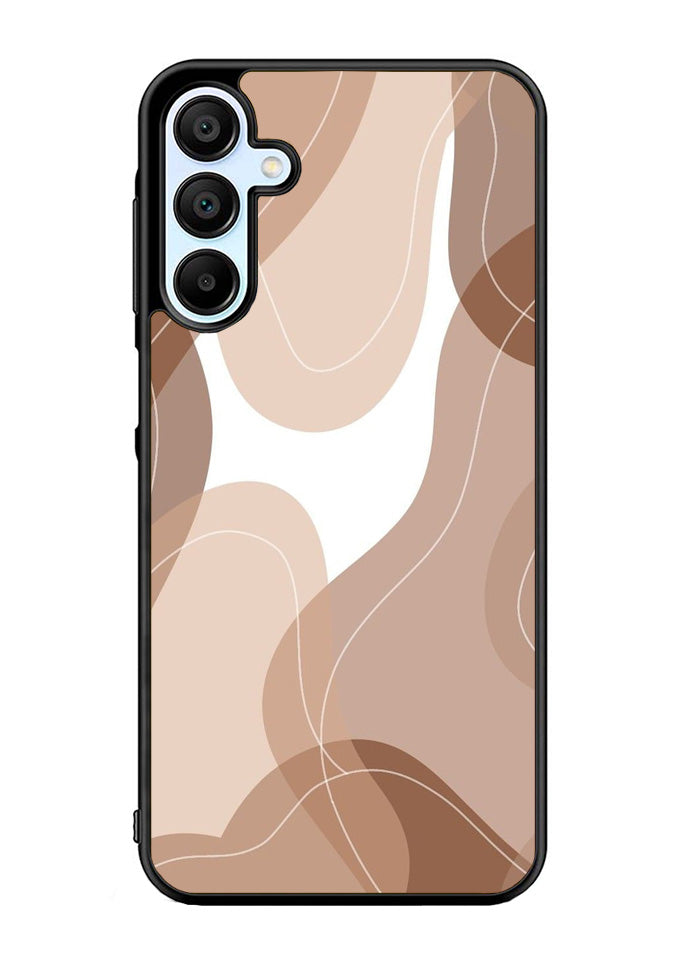 brown cream Samsung Galaxy A35 5G Case OV11186