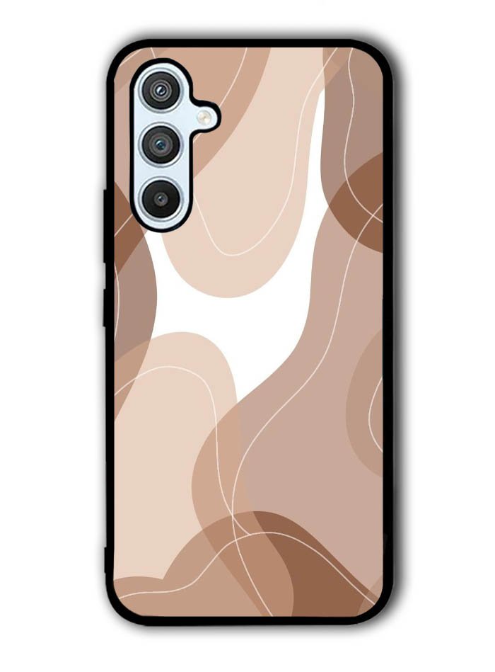 brown cream Samsung Galaxy A54 5G Case OV11186