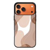 brown cream iPhone 17 Pro Max Case QC11186