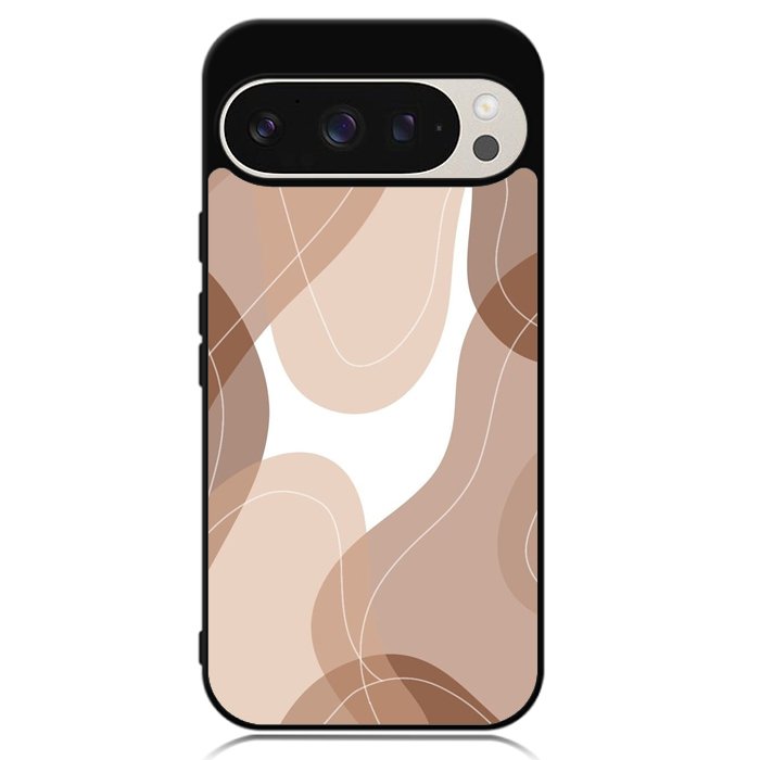 brown cream Google Pixel 9 Pro XL Case OV11186