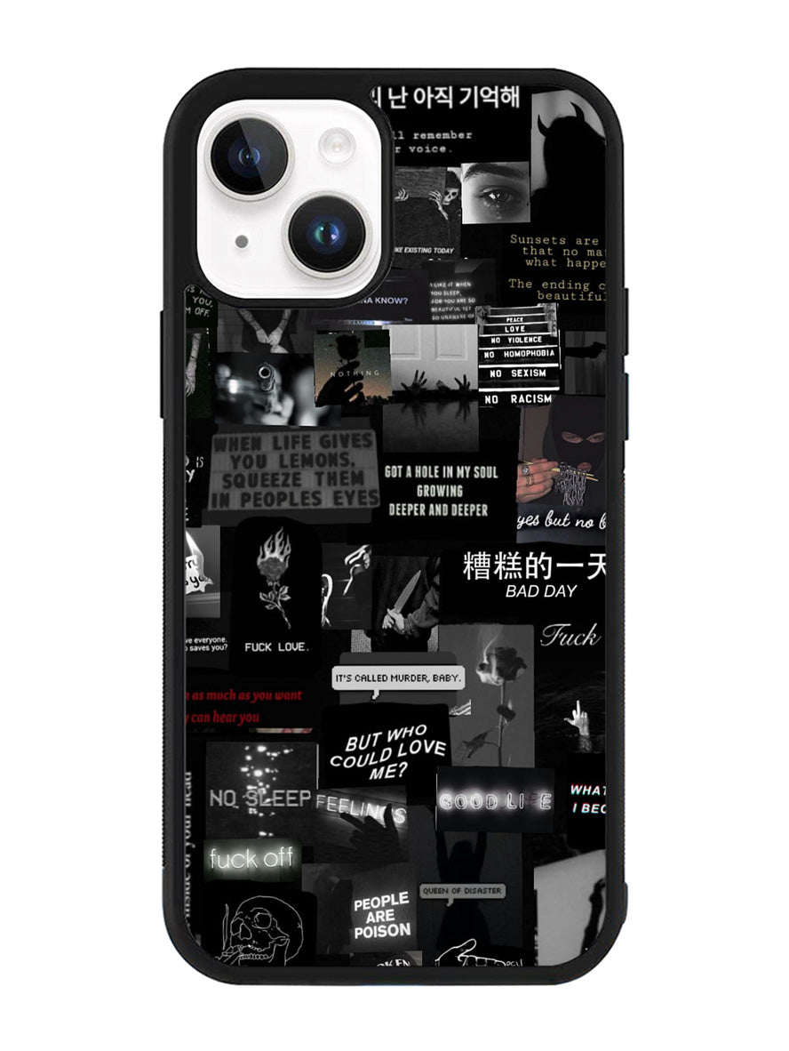 Dark Vibes iPhone 15 Case OV11060