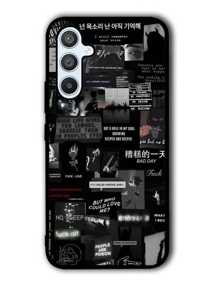 Dark Vibes Samsung Galaxy A54 5G Case OV11060