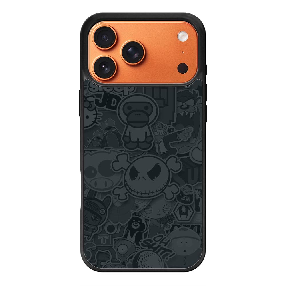Graffiti Cartoon iPhone 17 Pro Max Case OV11101