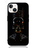 skull black iPhone 14 Case OV11028