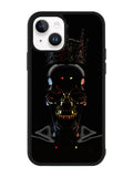 skull black iPhone 15 Case OV11028