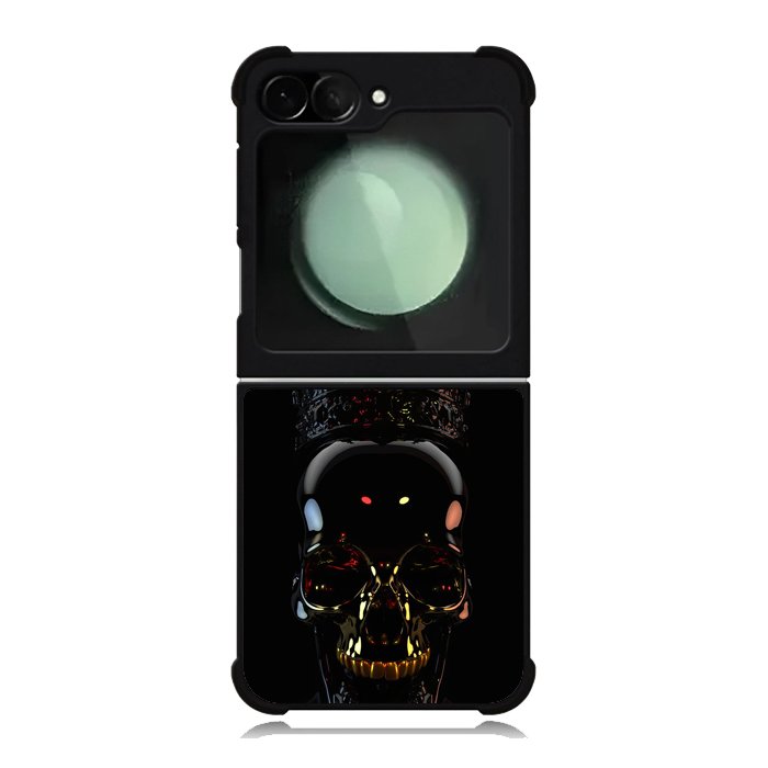 Skull Black Samsung Galaxy Z Flip 6 Case