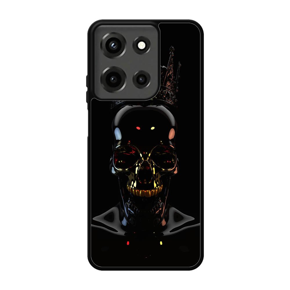 Skull Black Motorola Moto G 5G 2025 Case OV3911