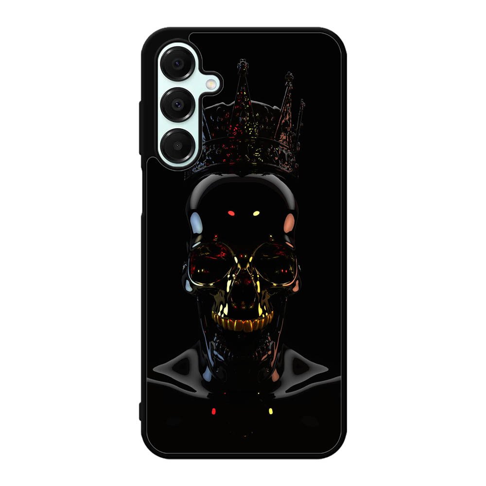 Skull Black Samsung Galaxy A16 Case OV3911