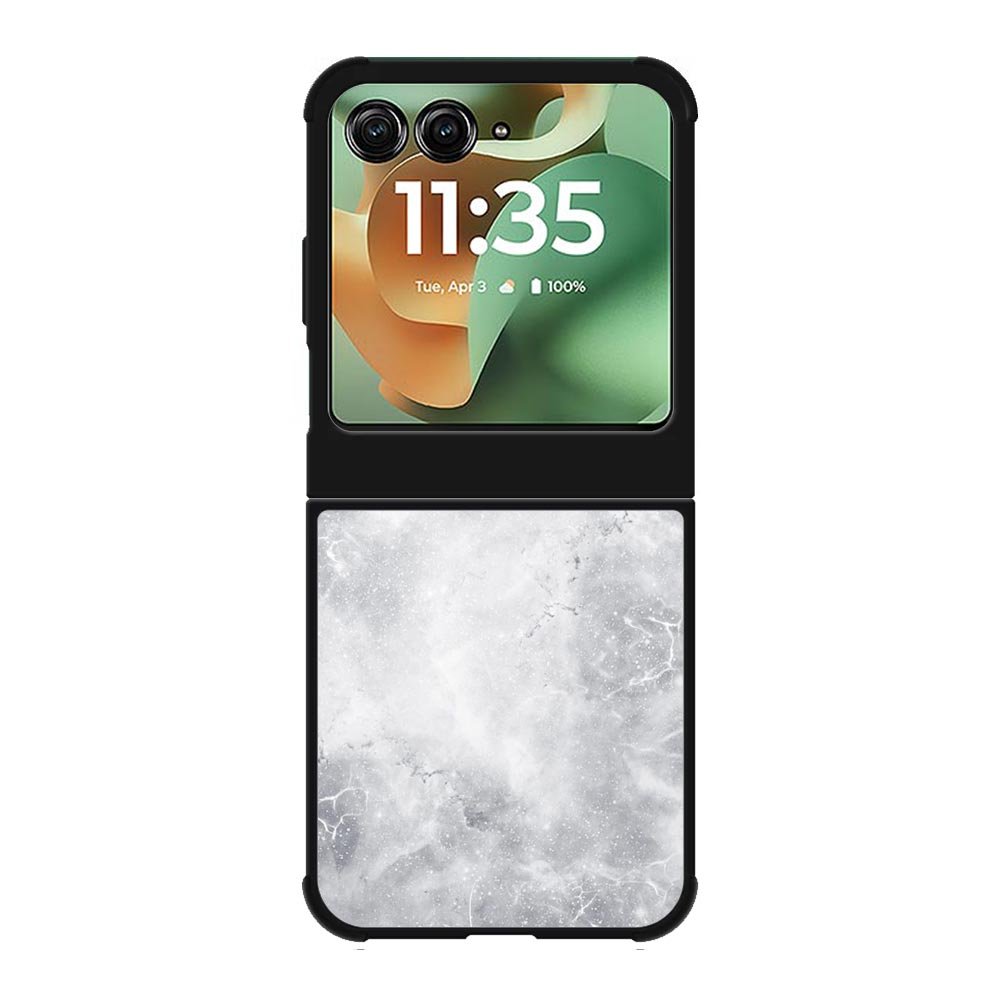 White Aesthetic Motorola Moto RAZR 2025 Case OV10955