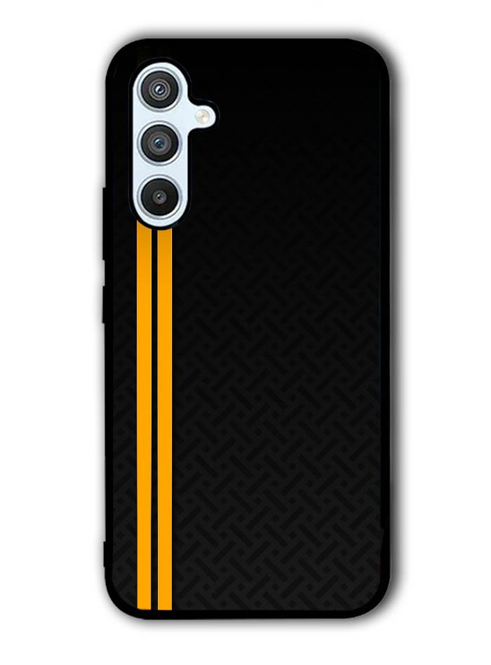 Abstract Yellow Lines Samsung Galaxy A54 5G Case OV10708
