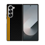 Abstract Yellow Lines Samsung Galaxy Z Fold 7 5G Case QC10708