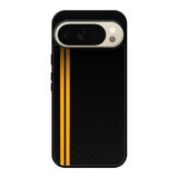 Abstract Yellow Lines Google Pixel 10 Pro XL Case QC10708