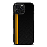 Abstract Yellow Lines iPhone 16 Pro Case OV10708