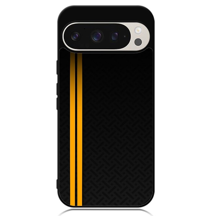 Abstract Yellow Lines Google Pixel 9 Pro XL Case OV10708