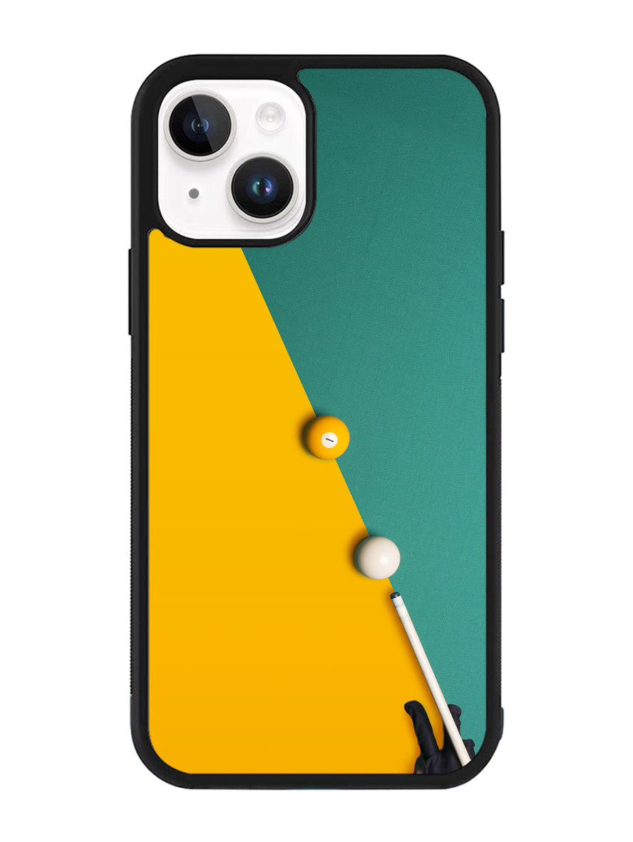 Punch holed snooker iPhone 15 Case OV10796