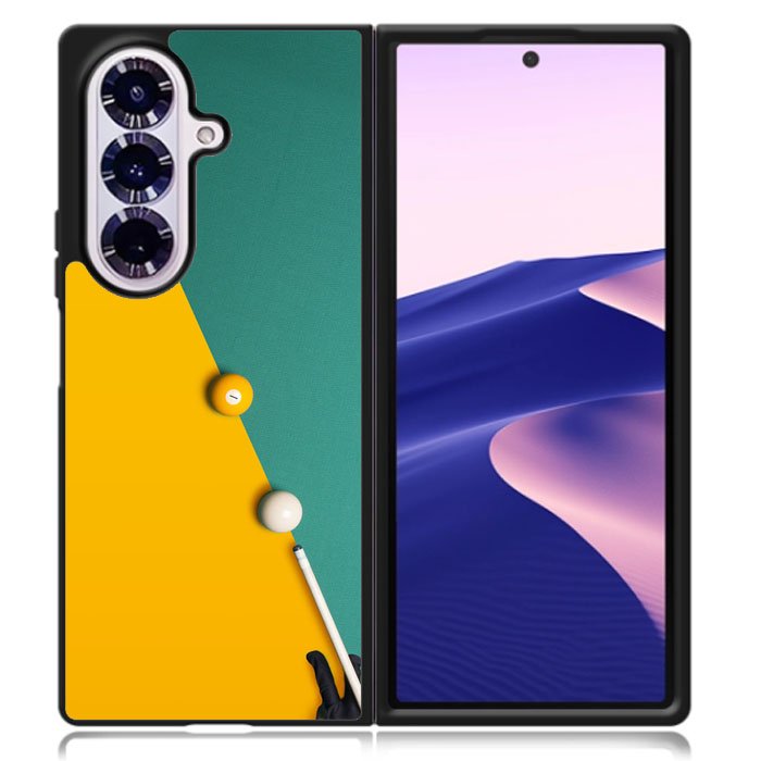 Punch holed snooker Samsung Galaxy Z Fold 7 Case OV10796