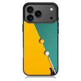 Punch holed snooker iPhone 17 Pro Case OV10796