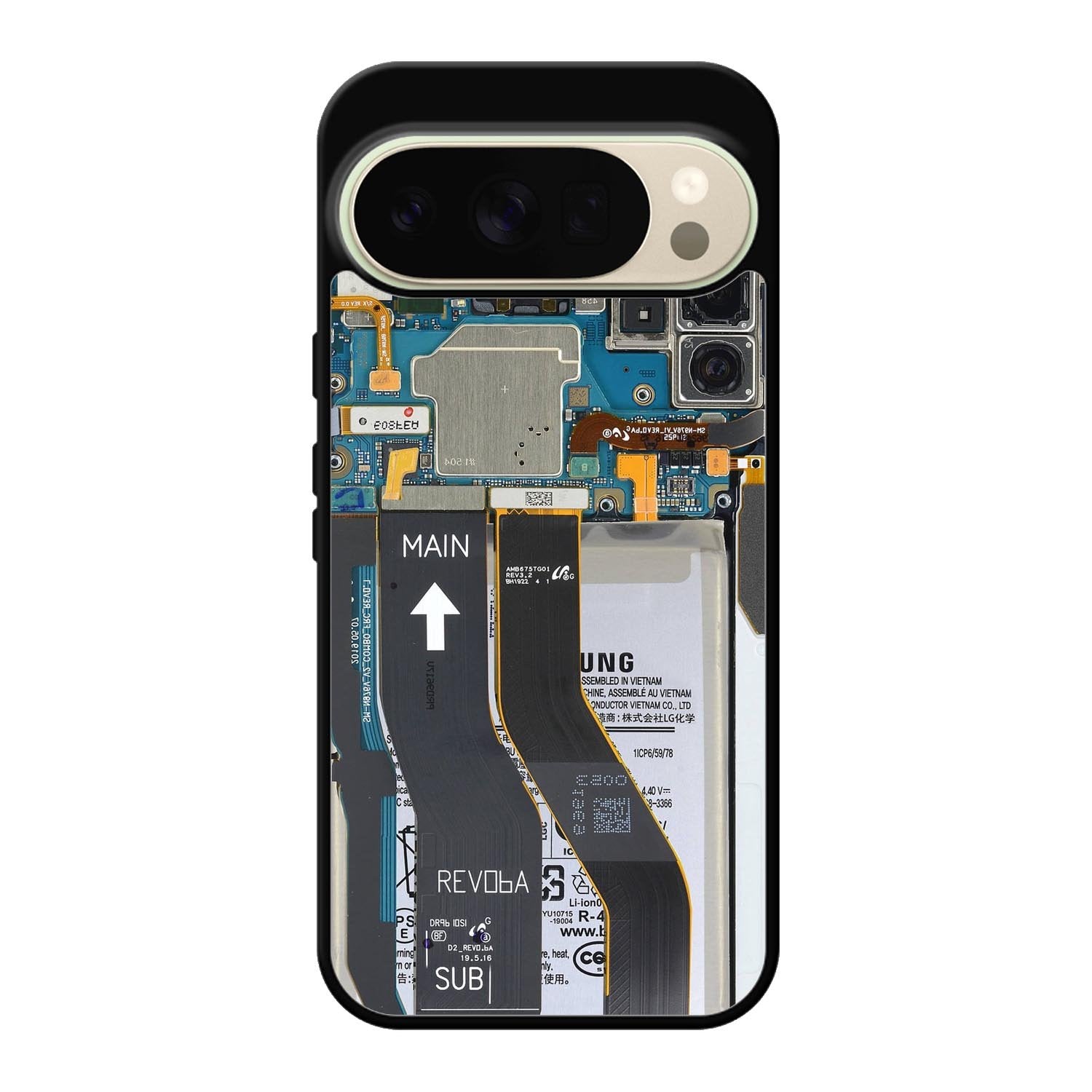 Inside electronics Google Pixel 10 Pro XL Case OV10879