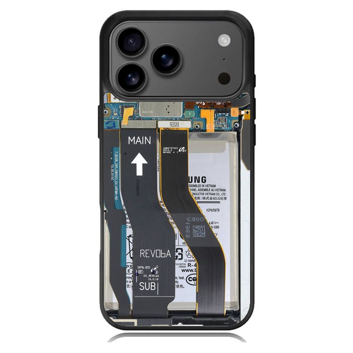 Inside electronics Samsung Galaxy S26 Case OV10879
